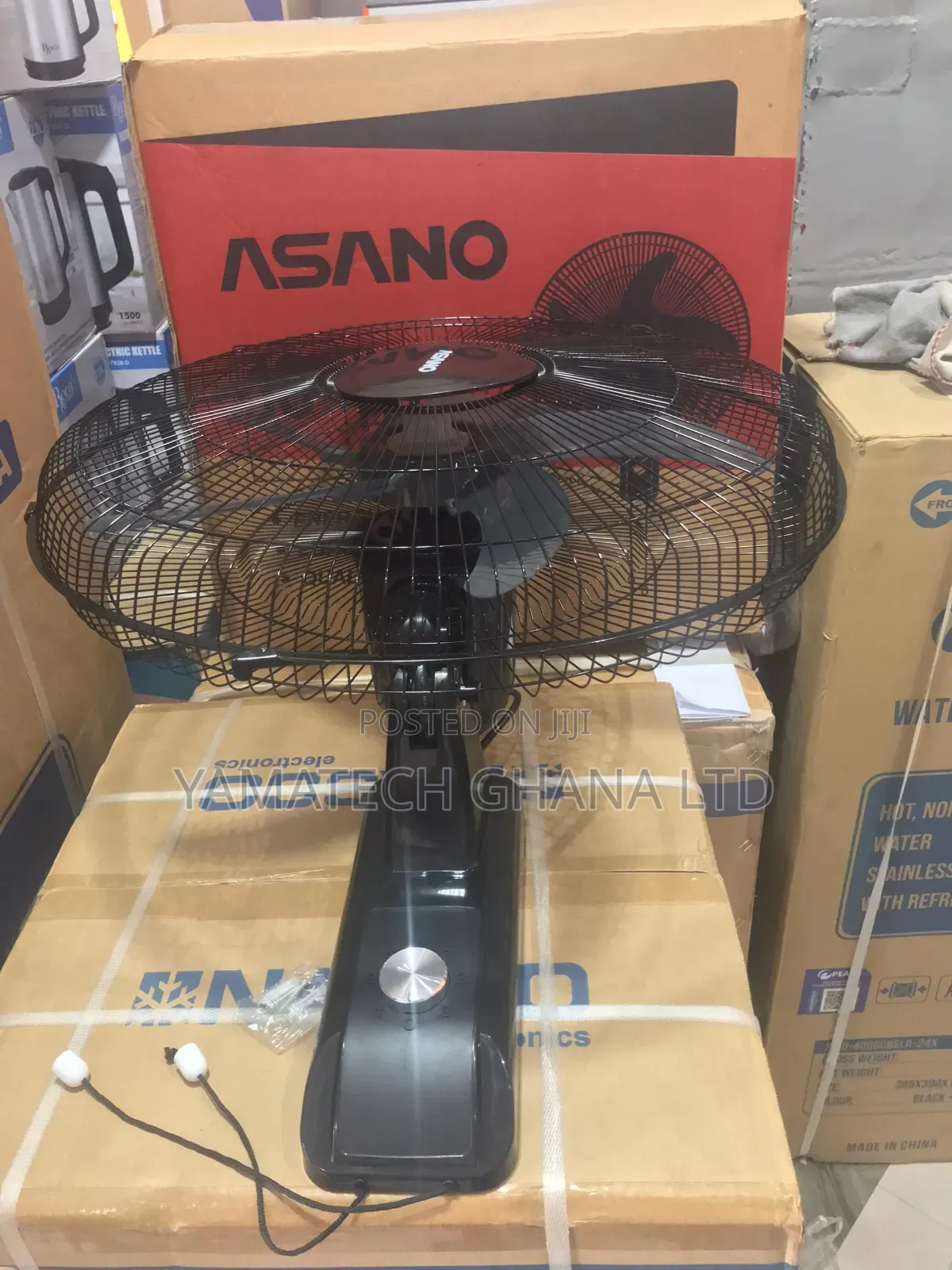 Powerful Asano 18-inch Wall Mounted Fan