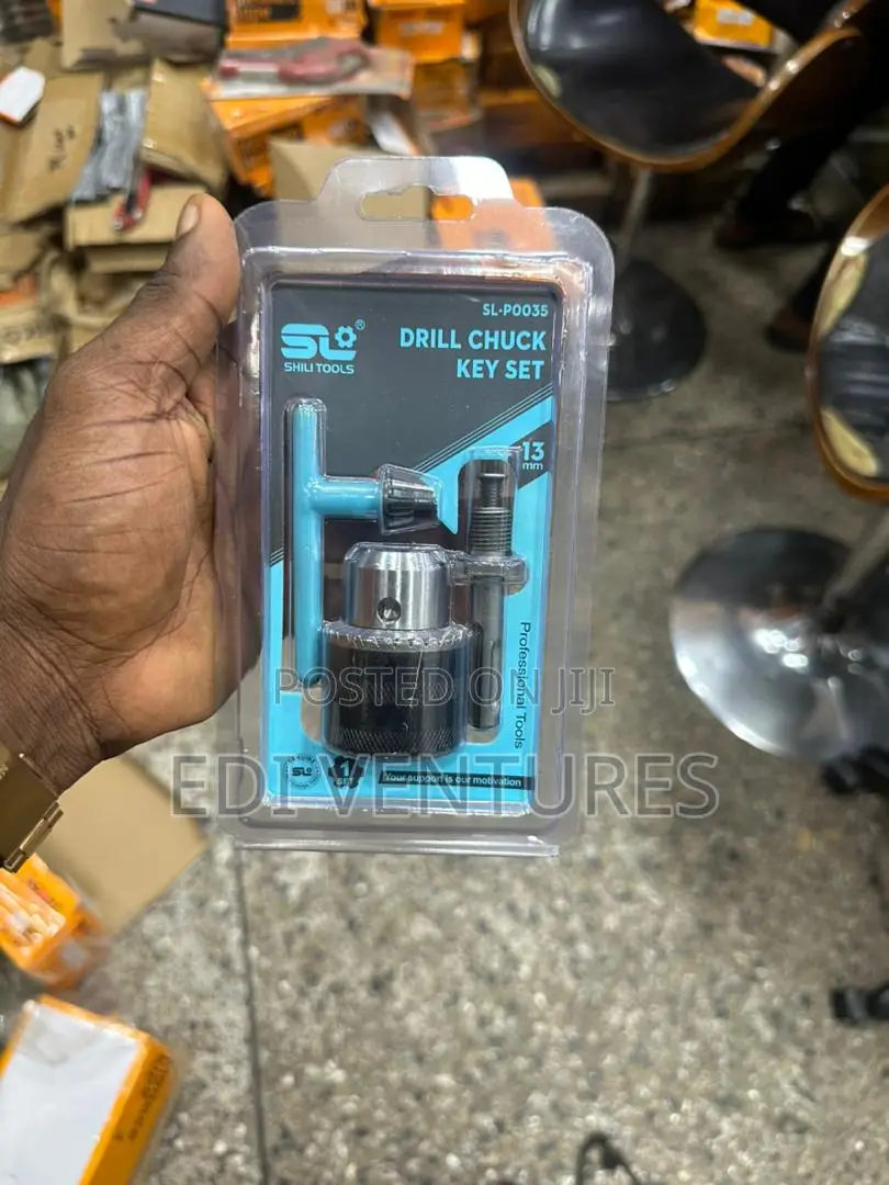 13mm Drill Keyed Chuck With Adapter
