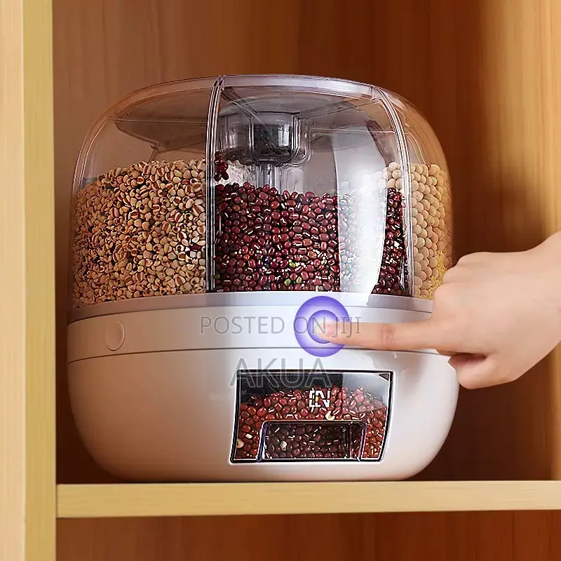 Rotating Grain Storage Can