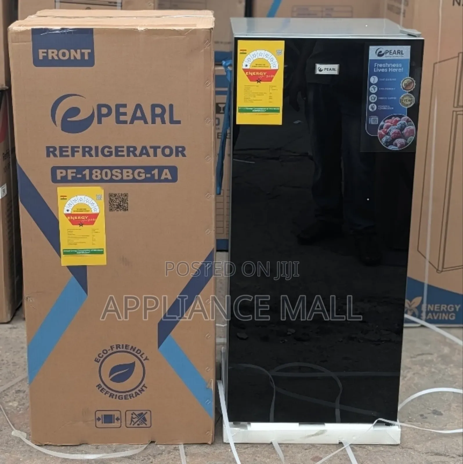 Pearl Fridge Pf180sbg (151l)