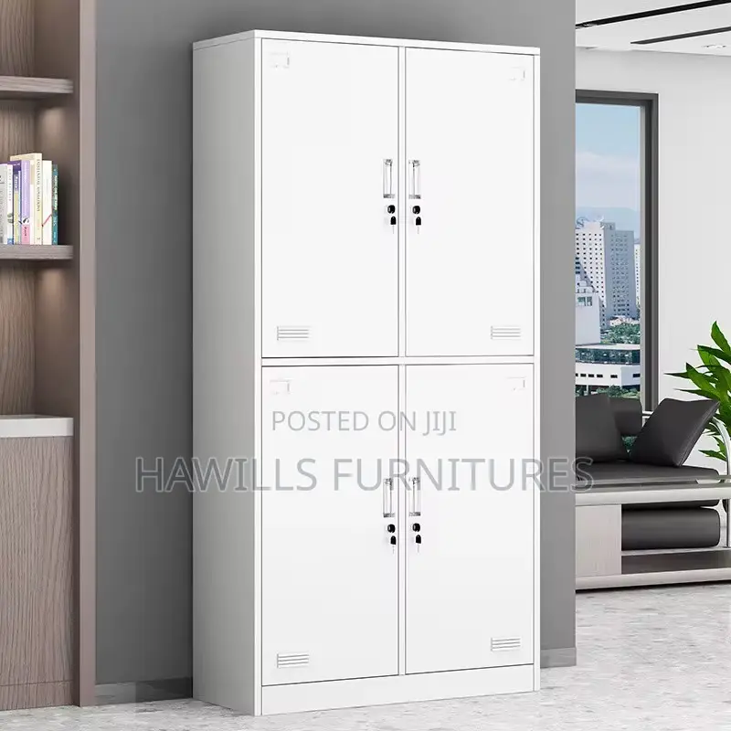 4-door Metallic Office Filing Cabinet