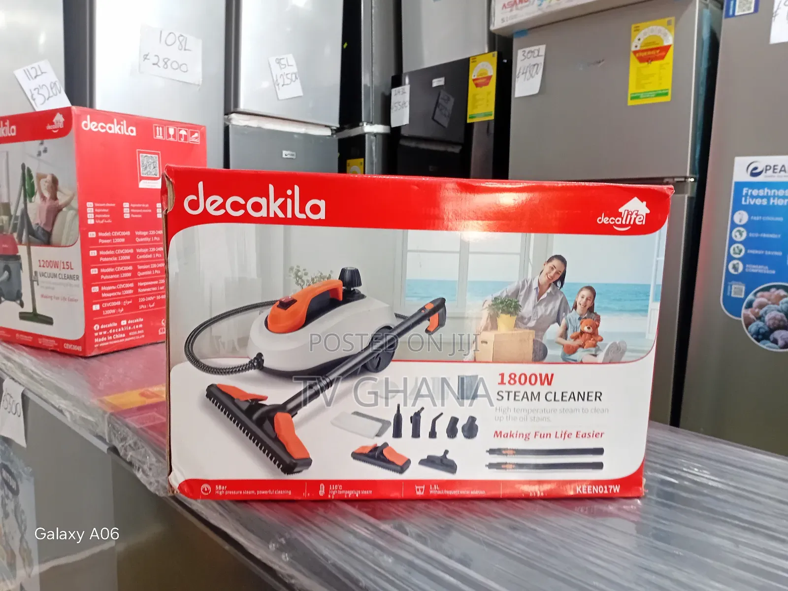 Deckila 1800w Portable Steam Cleaner – Strong Power1800w