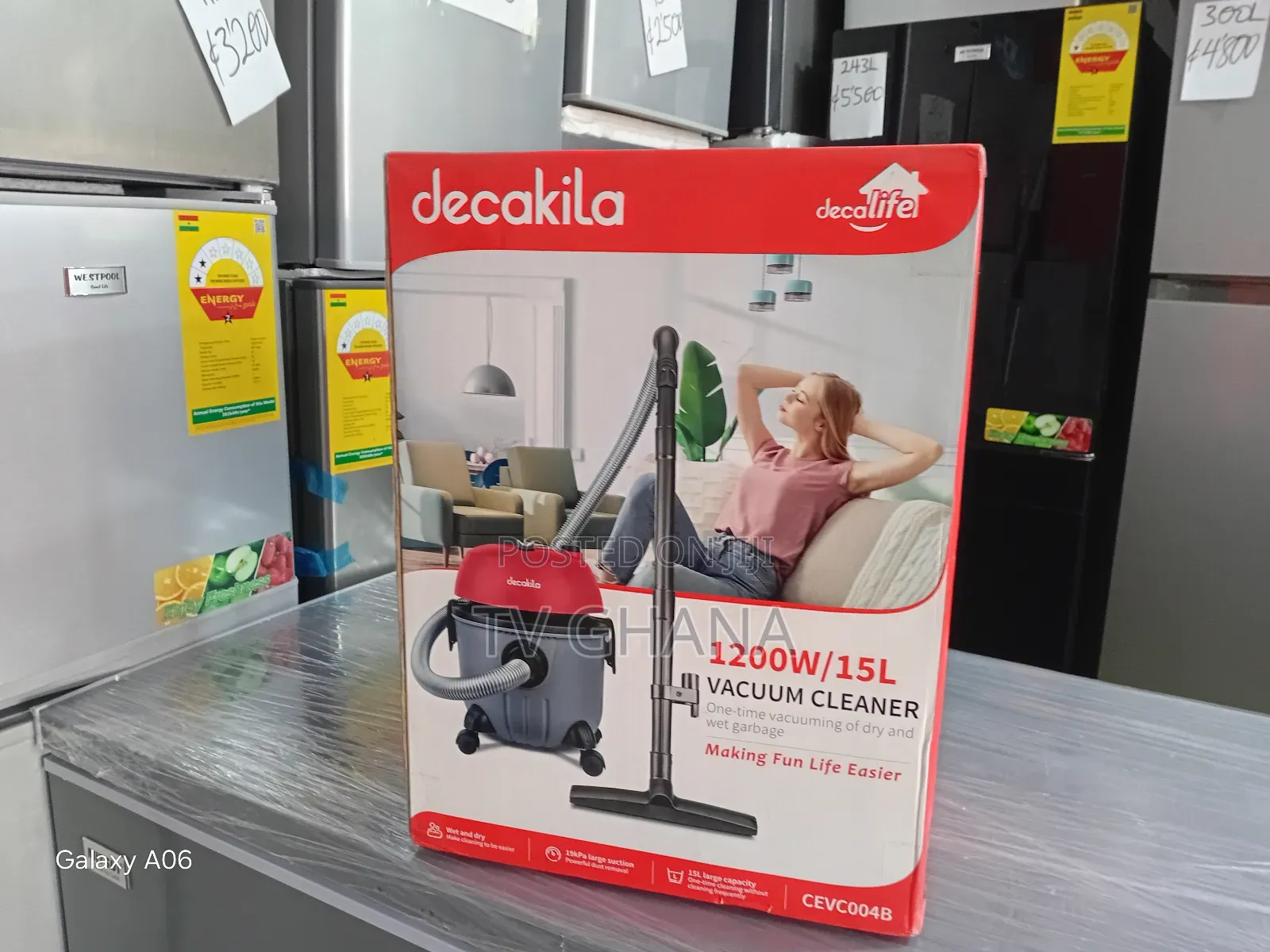 Deckila 15l Turbo Suction Vacuum Cleaner – 1200w_15l _Vacuum Cleaner