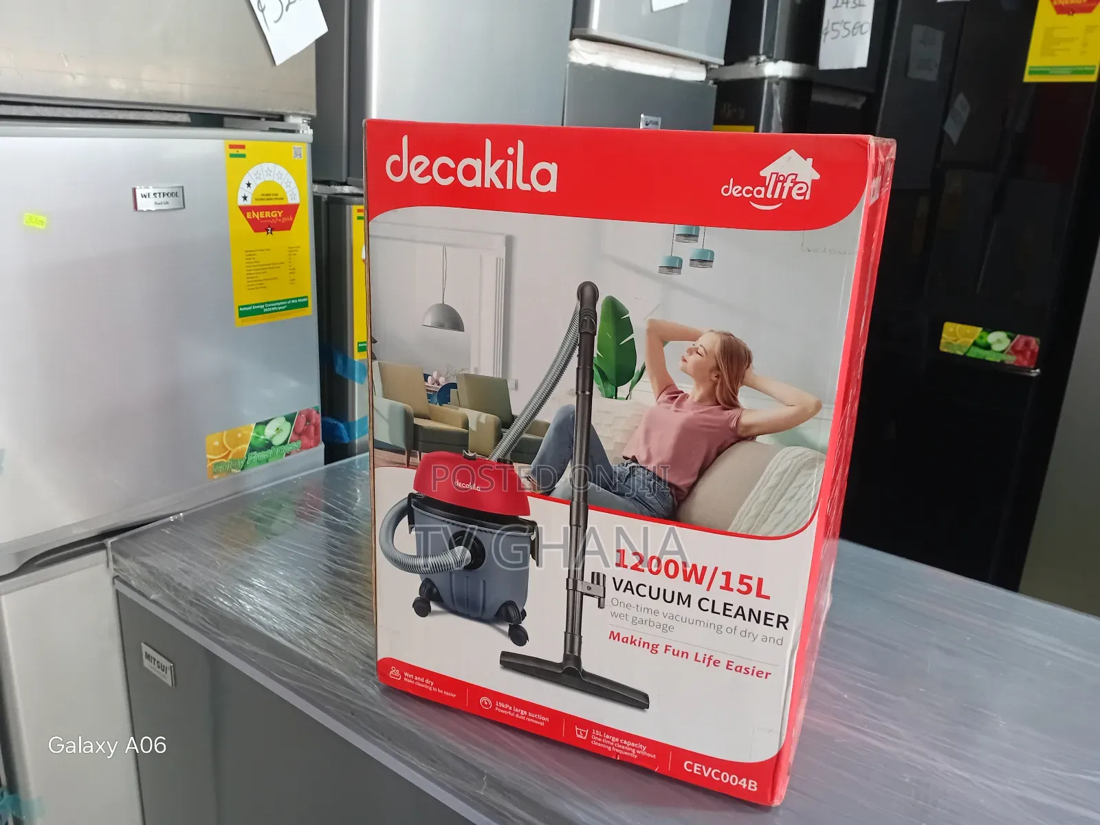 Deckila 1200w 15l Powerful Vacuum Cleaner – Strong Suction Durable