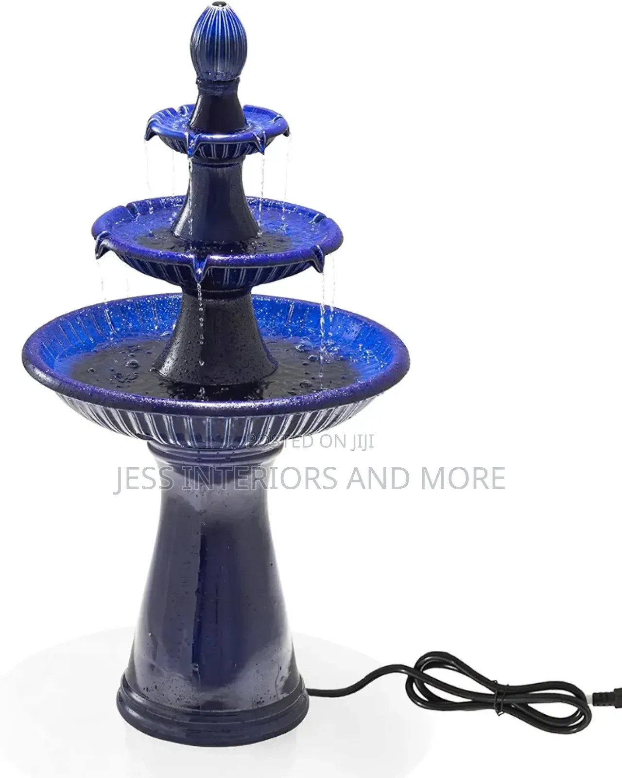 3-tier Pedestal Outdoor Fountain