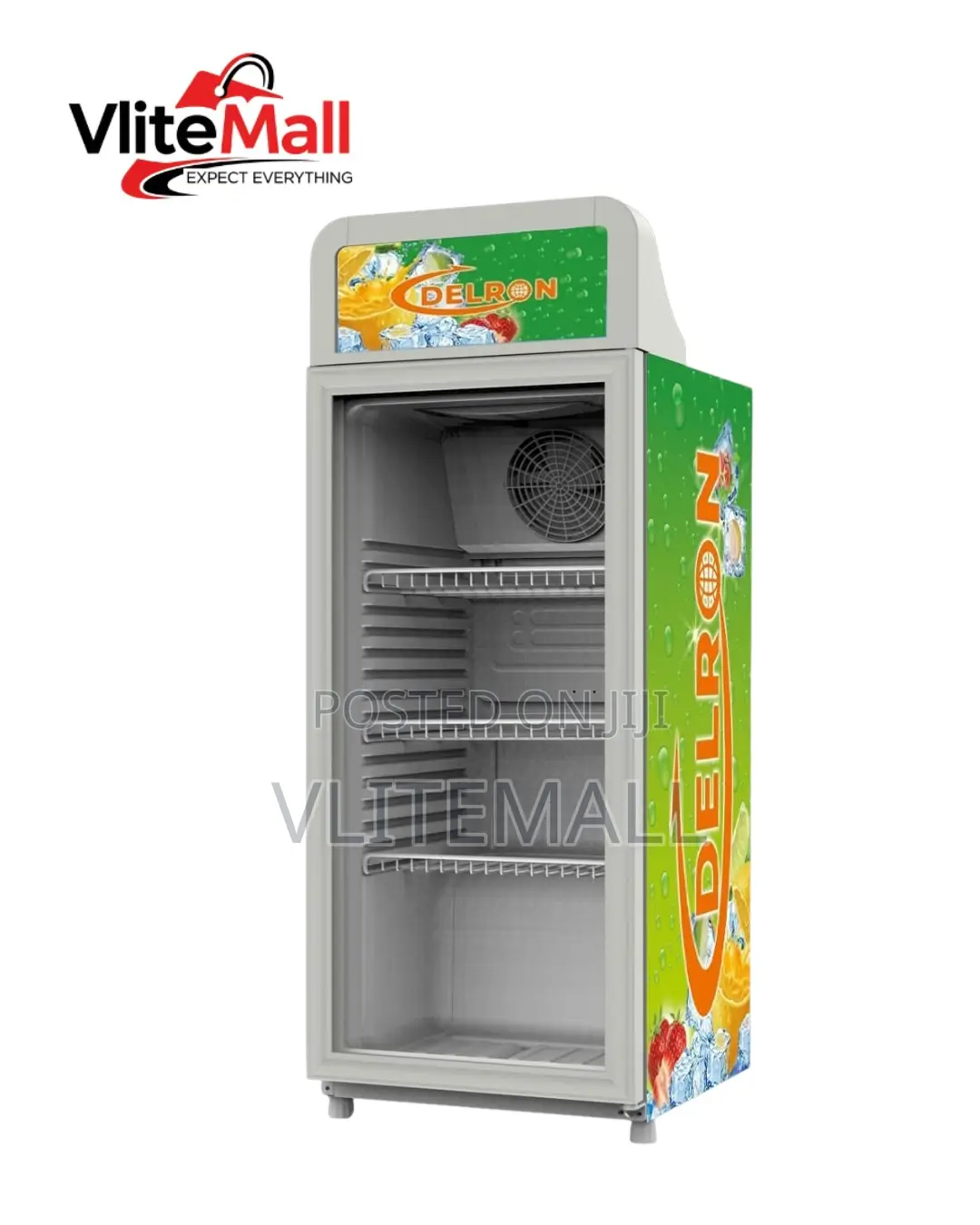 Delron 115l Display Showcase Fridge