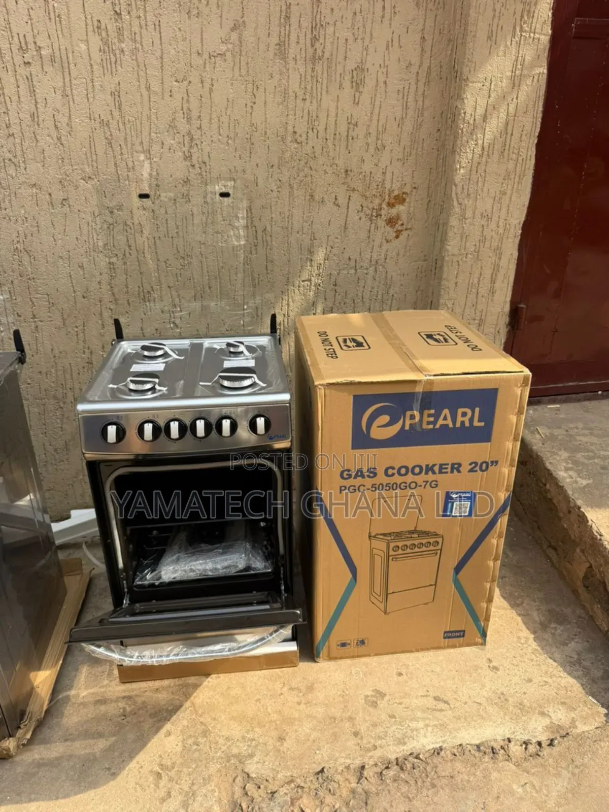 Pearl 4 Gas Burner Stove With Oven And Grill