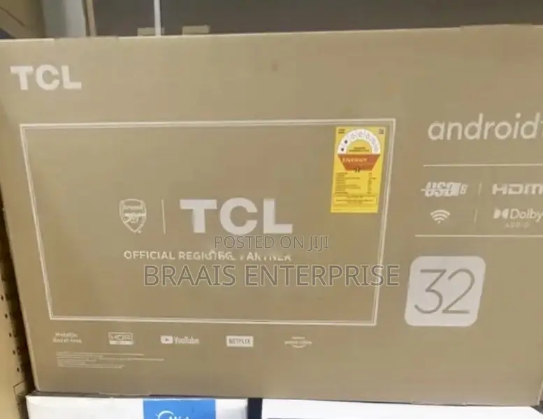 TCL 32” Qled-FHD Smart Android Tv