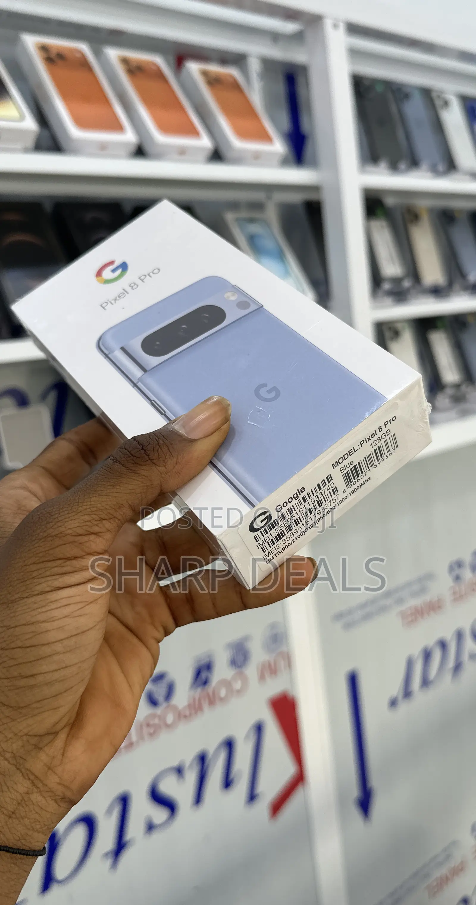 New Google Pixel 8 Pro 128 GB Blue