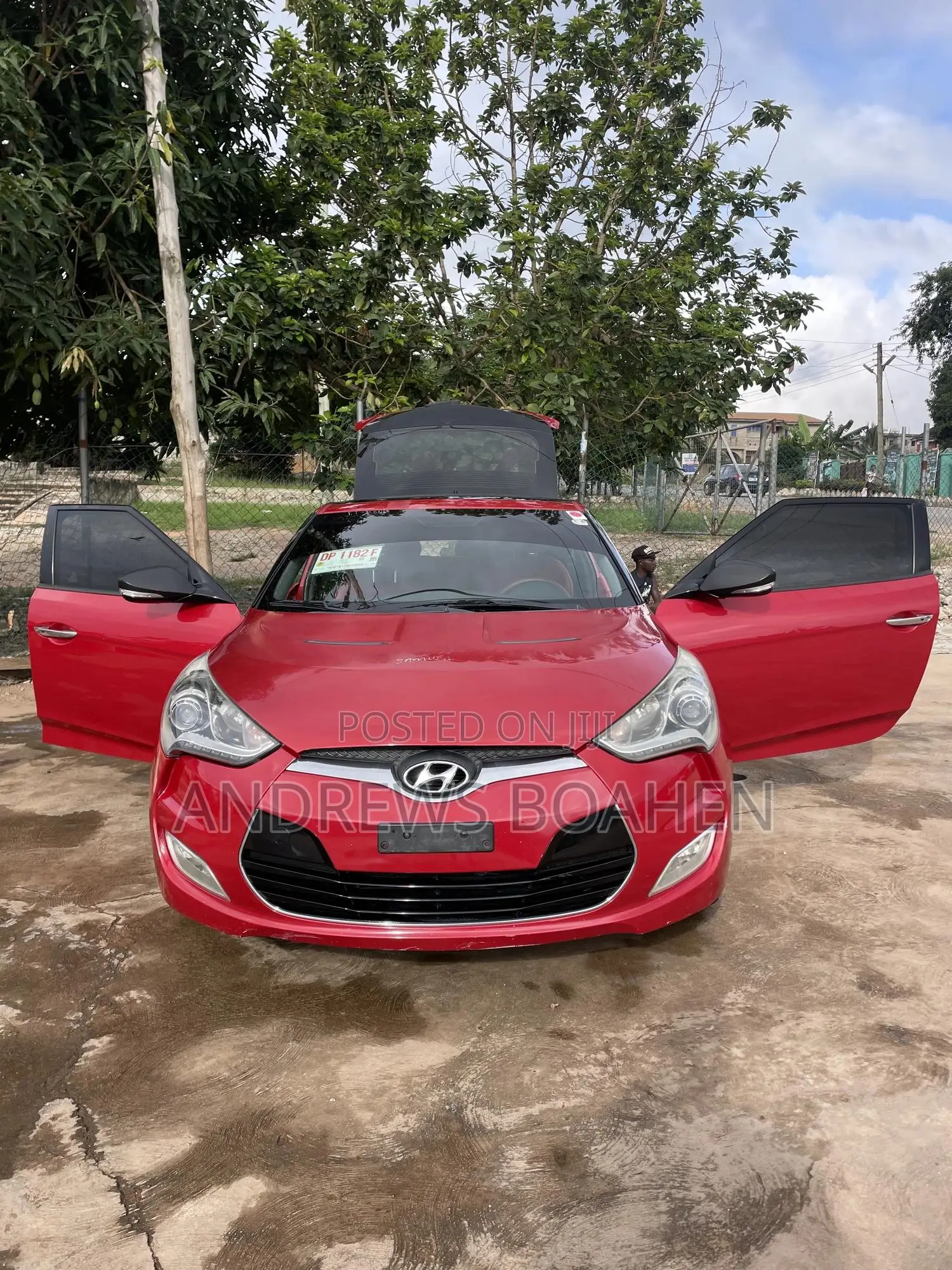 Hyundai Veloster 2015 Red