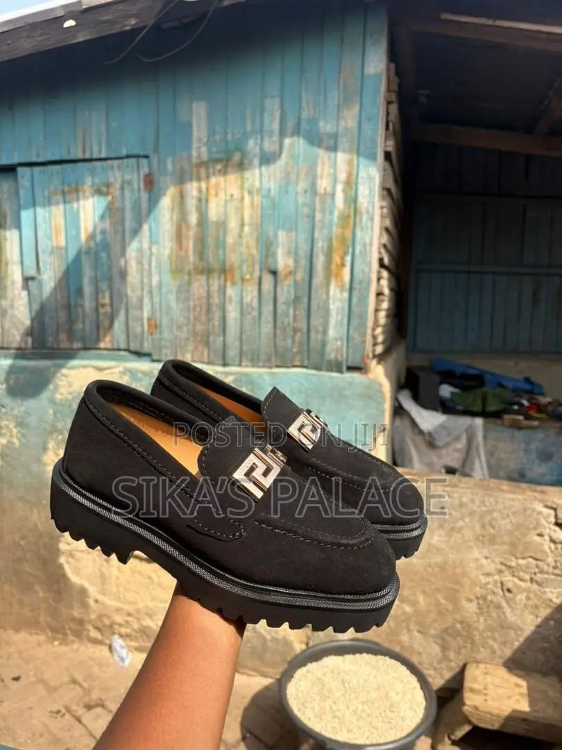Black Suede Original Down Shoe
