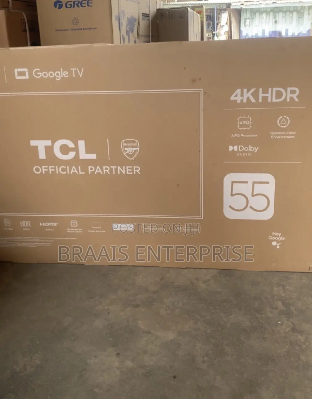 TCL 55'' Led Uhd Smart Android Television