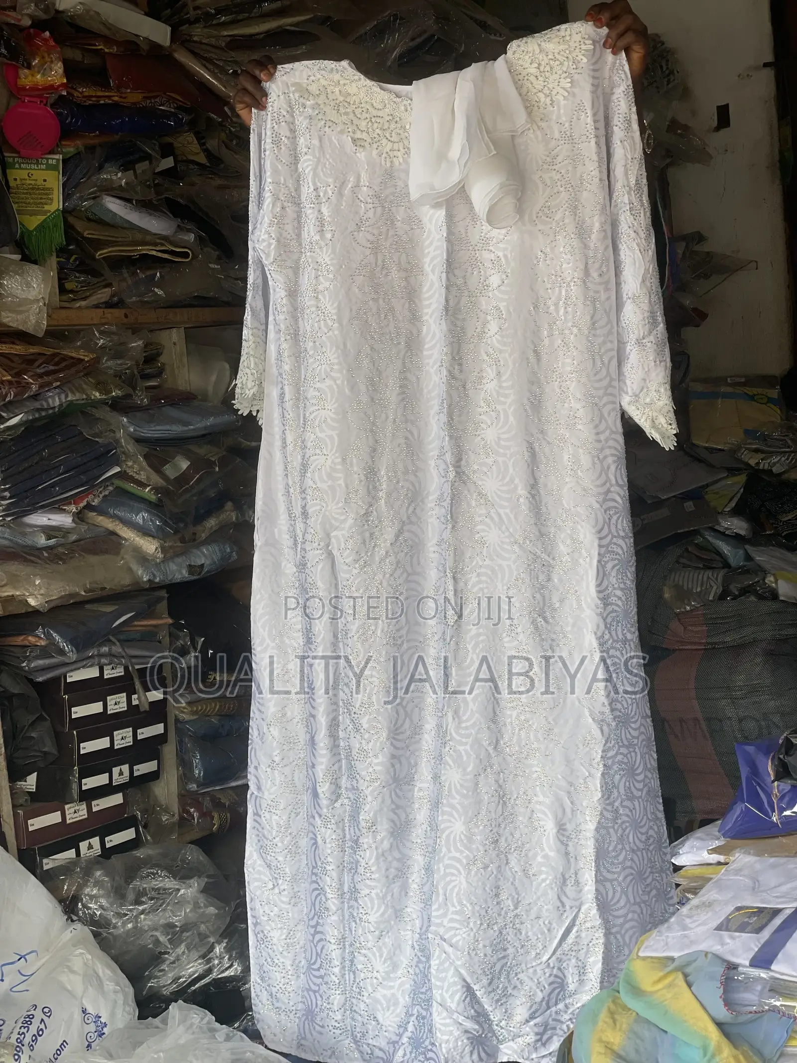 Uae Women Abayas (Pure White)