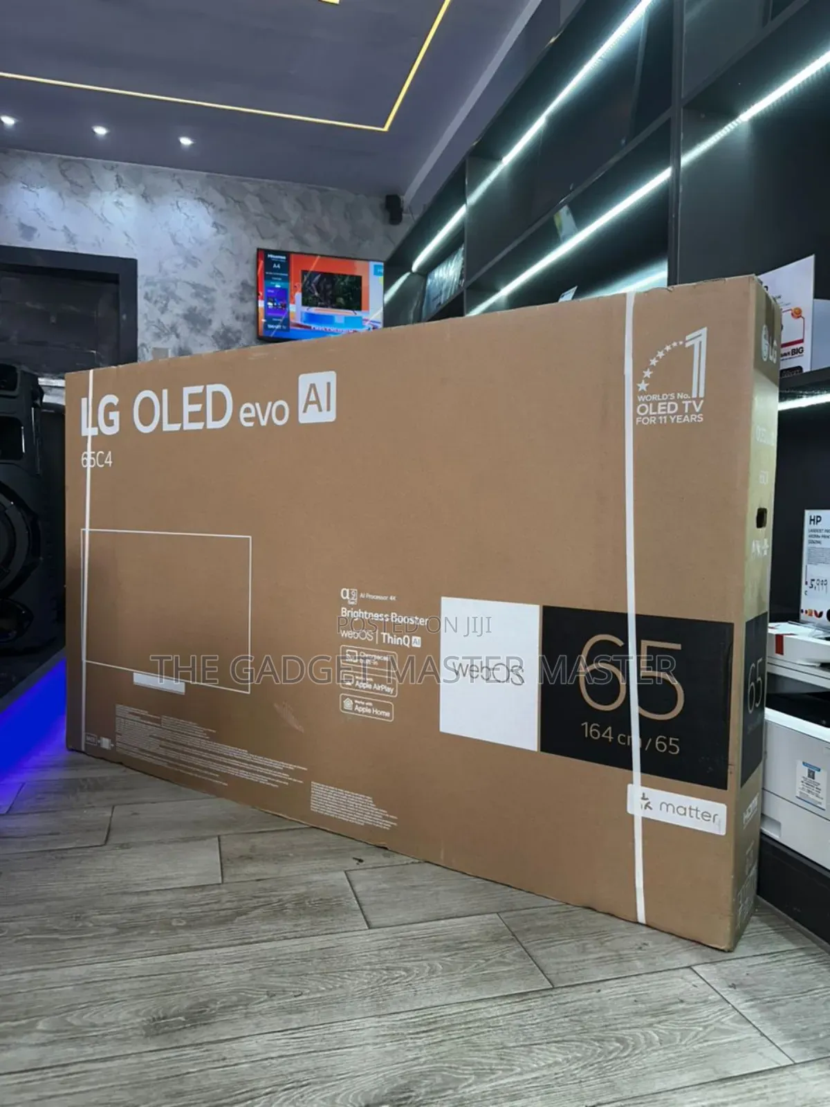 Lg 65" C4 Oled Evo Ai HDR Smart Tv