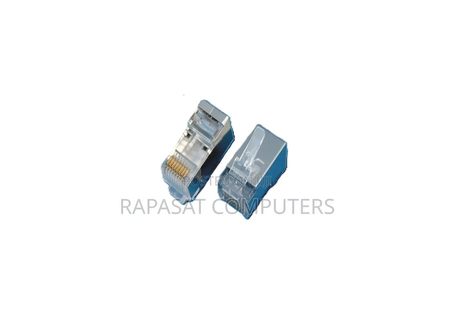 Cat 6 FTP Shielded Rj-45 Pass Through Connectors(20pcs/Pack)