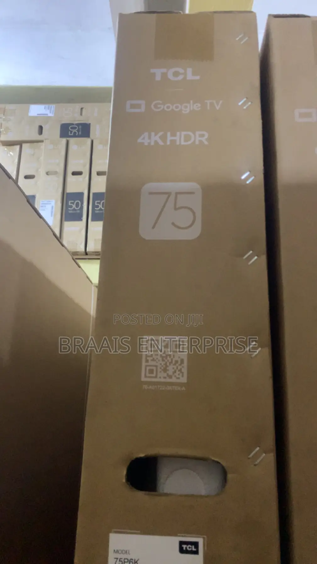 TCL 75'' Uhd Led Smart Android Television