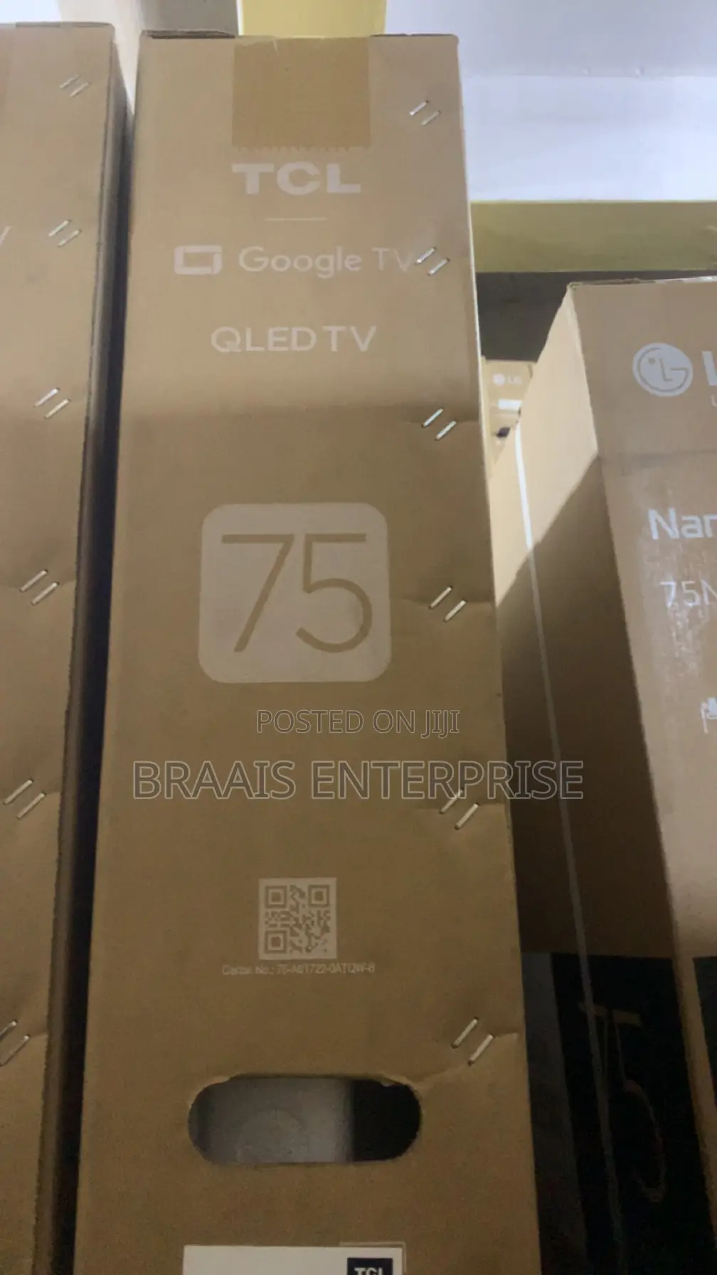 TCL 75” Qled Pro Smart Android TV