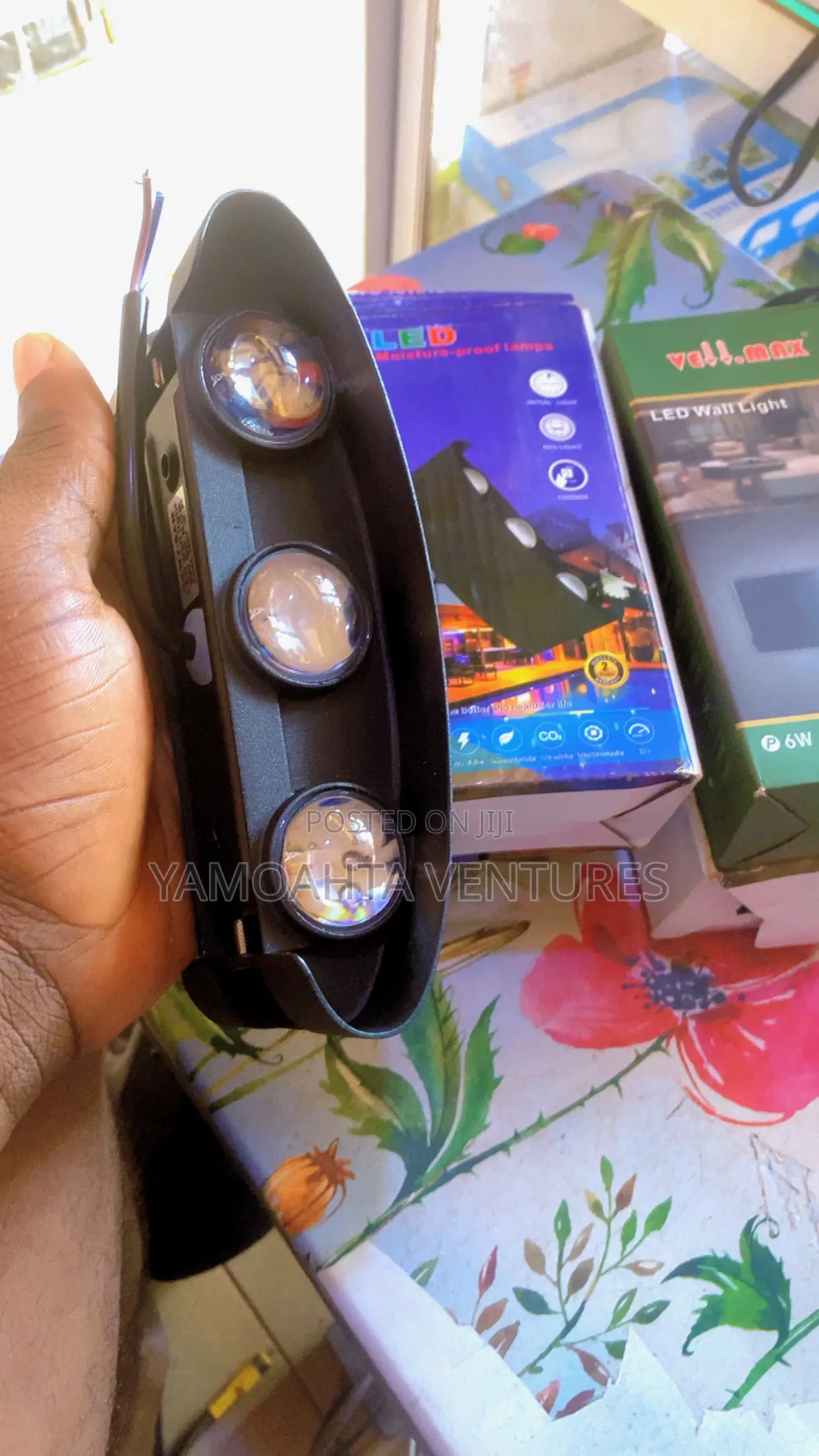 3eye Wall Light RGB With Waterproof Sensor