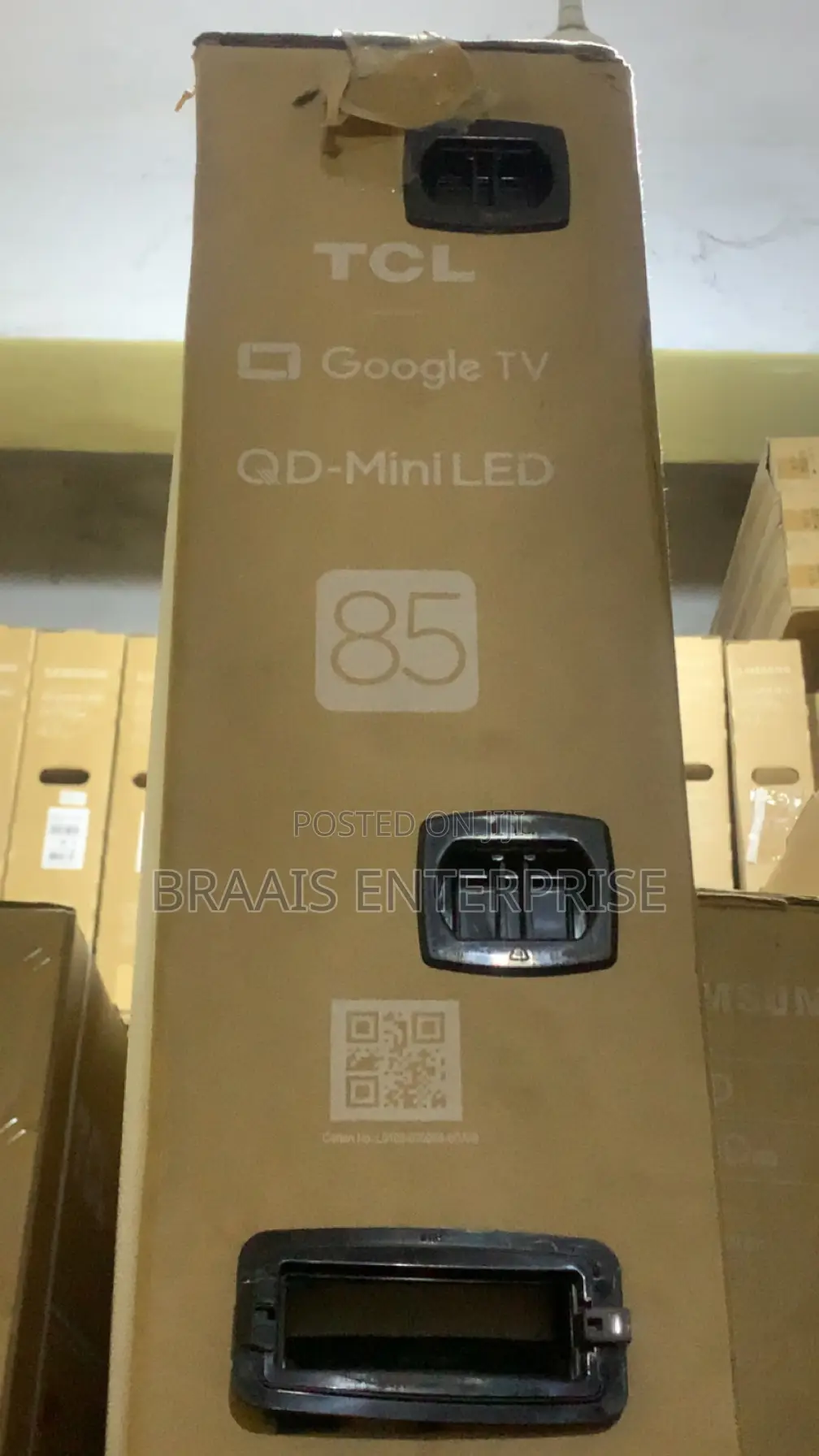 TCL 85” Qd-Mini Led Tv