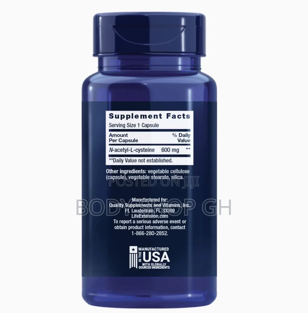 Life Extension Nac Supplement [ N-Acetyl-L-Cysteine ] - Antioxidant