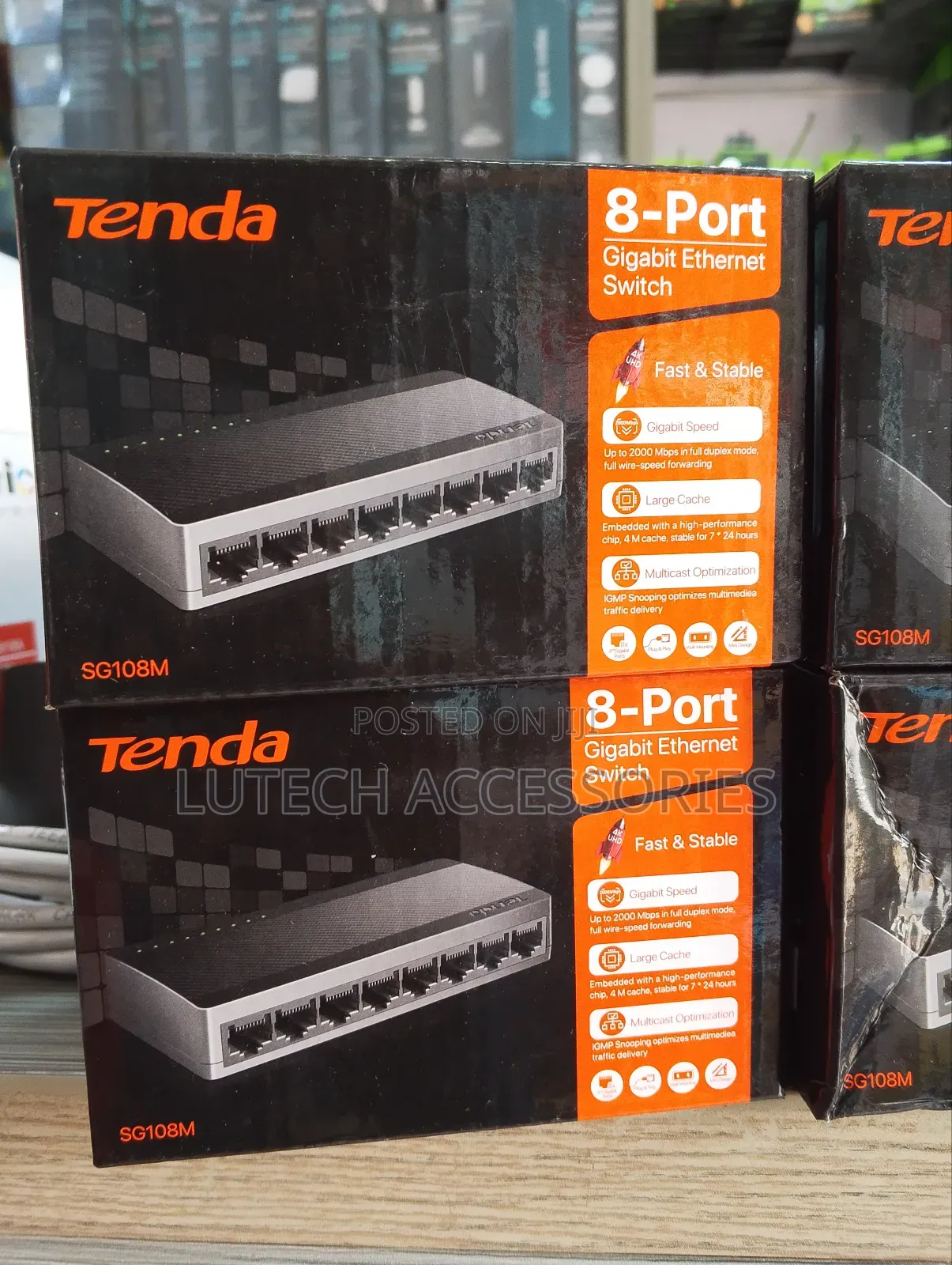 8port Gigabyte Switch Tenda