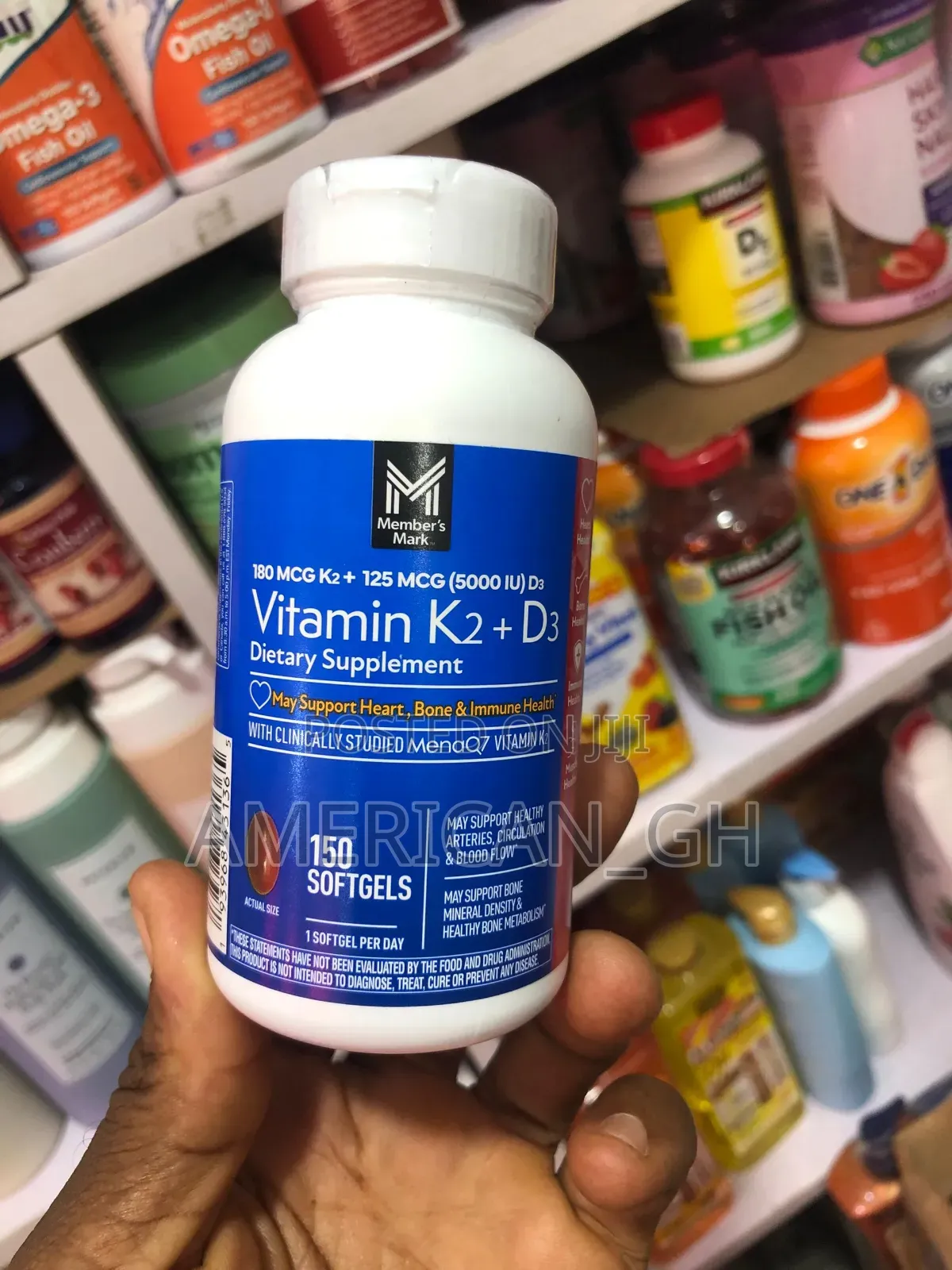 Vitamin + D3 Supplement, 150 Softgels