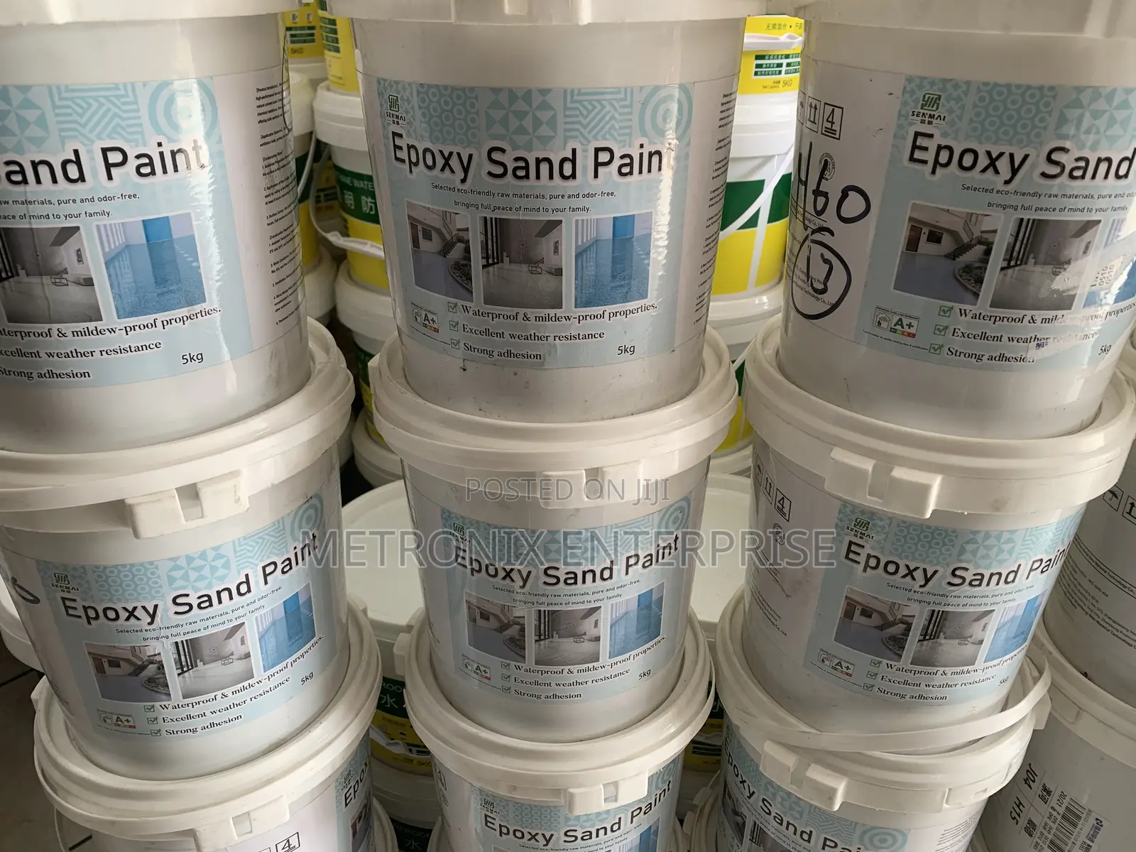 Epoxy Sand Paint