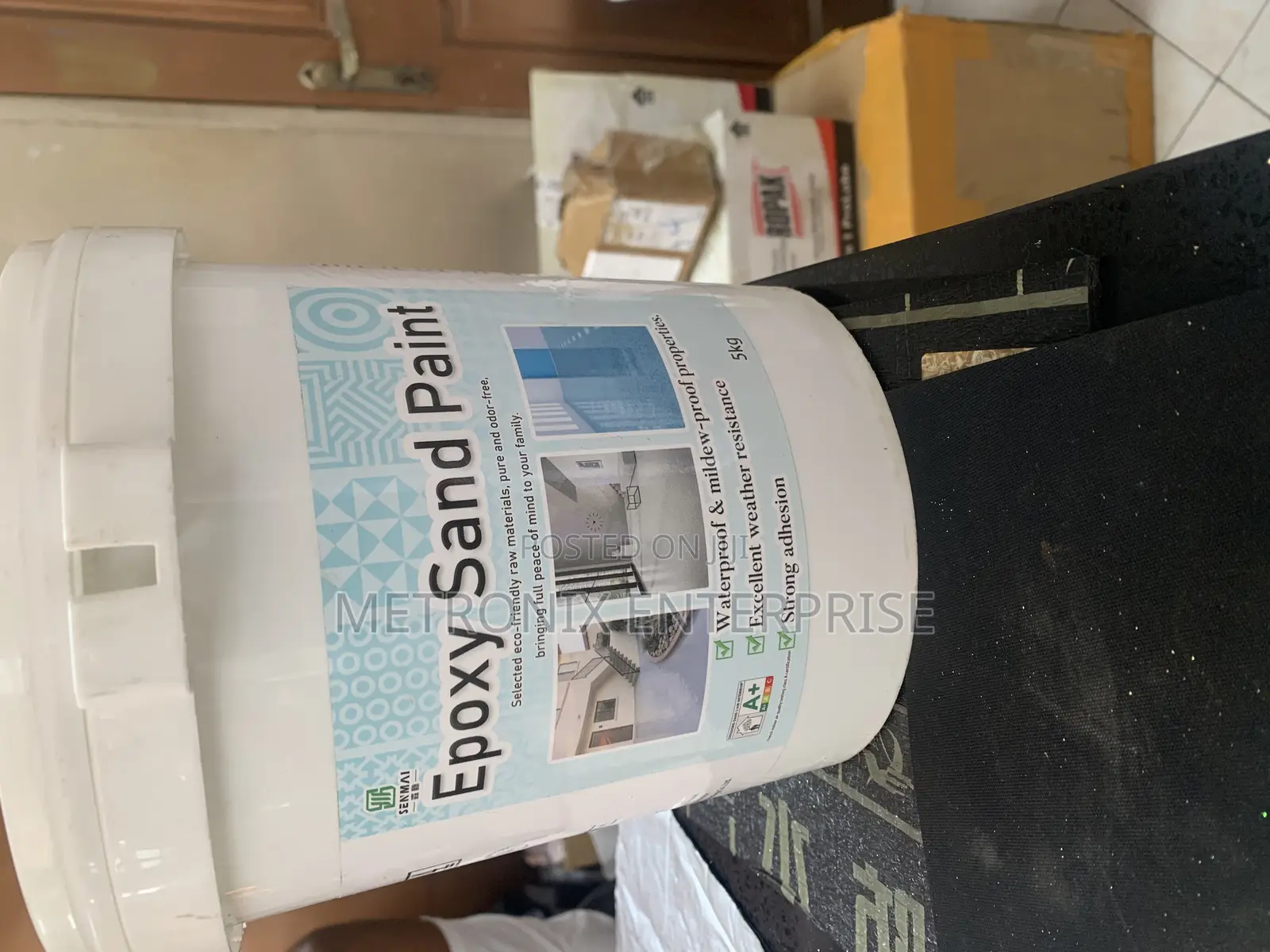 Epoxy Sand Paint