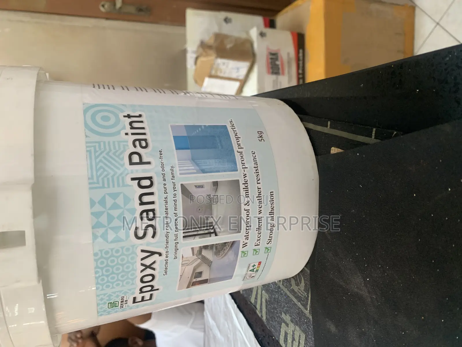 Epoxy Sand Paint