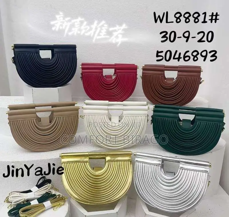 Classy Ladies Handbags With Hand Fan Available