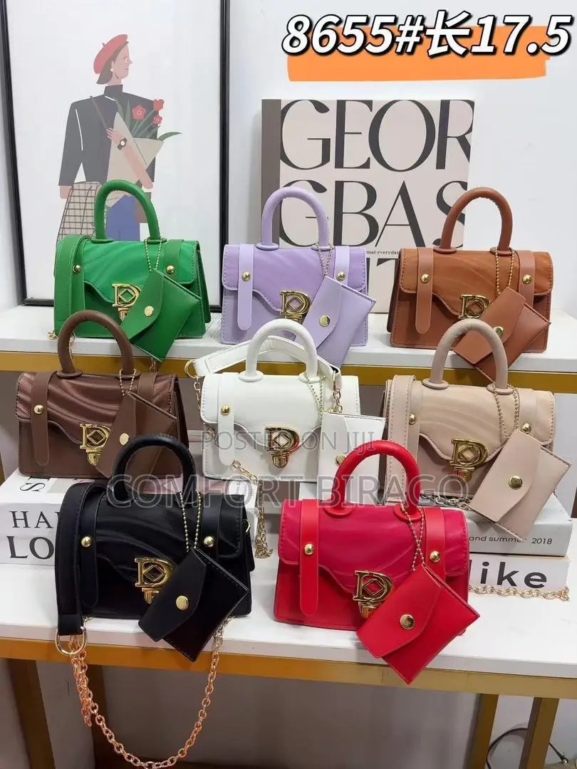 Classy Ladies Handbags With Hand Fan Available