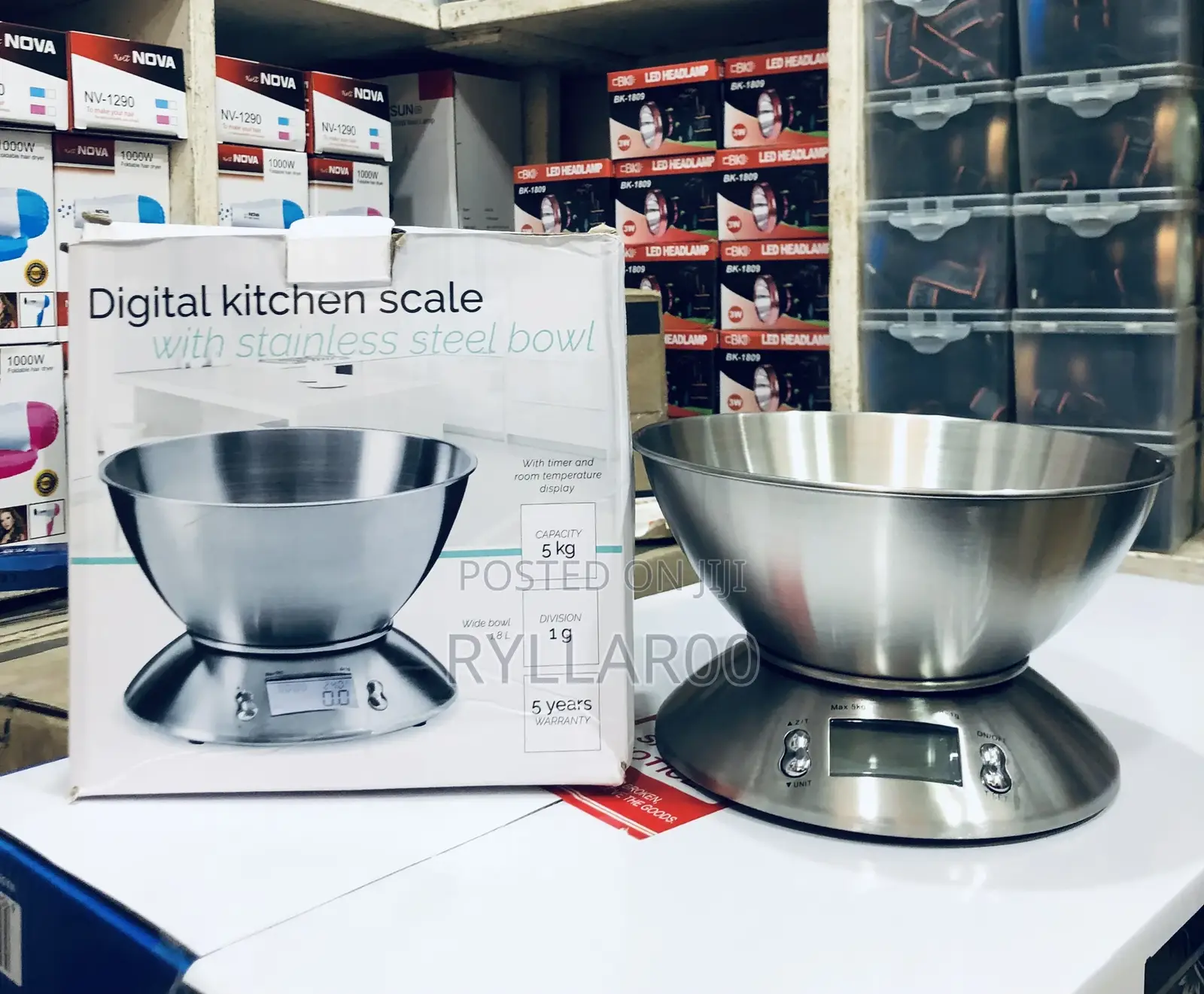 Digital Kitchen Scale(Stainless)