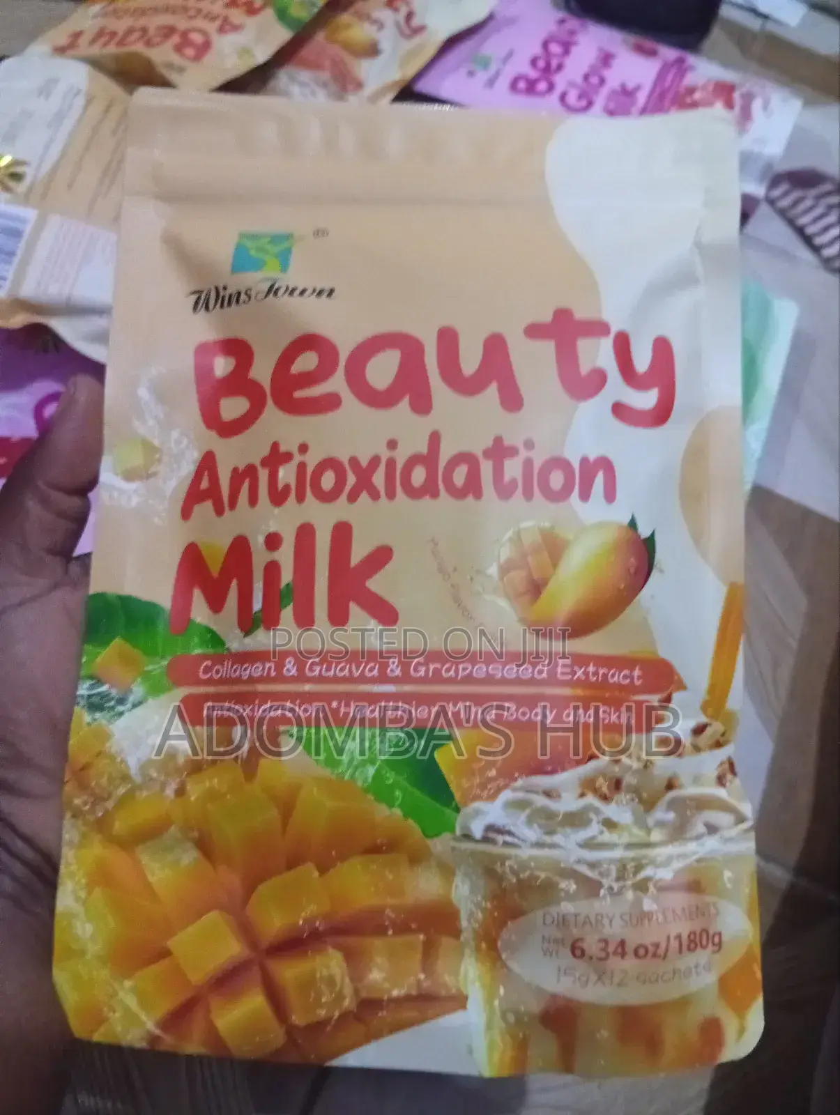 Win Town Glow Anti-aging Collagen Beauty Milk Drink