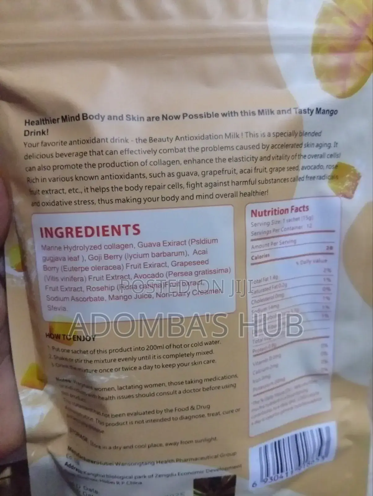 Win Town Glow Anti-aging Collagen Beauty Milk Drink
