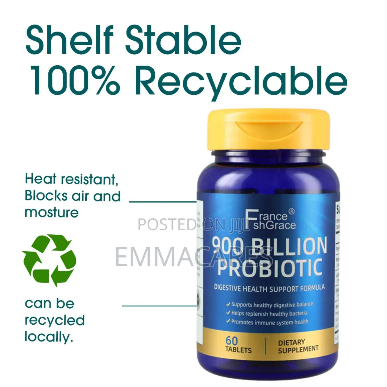 900 Billion Cfu Probiotics