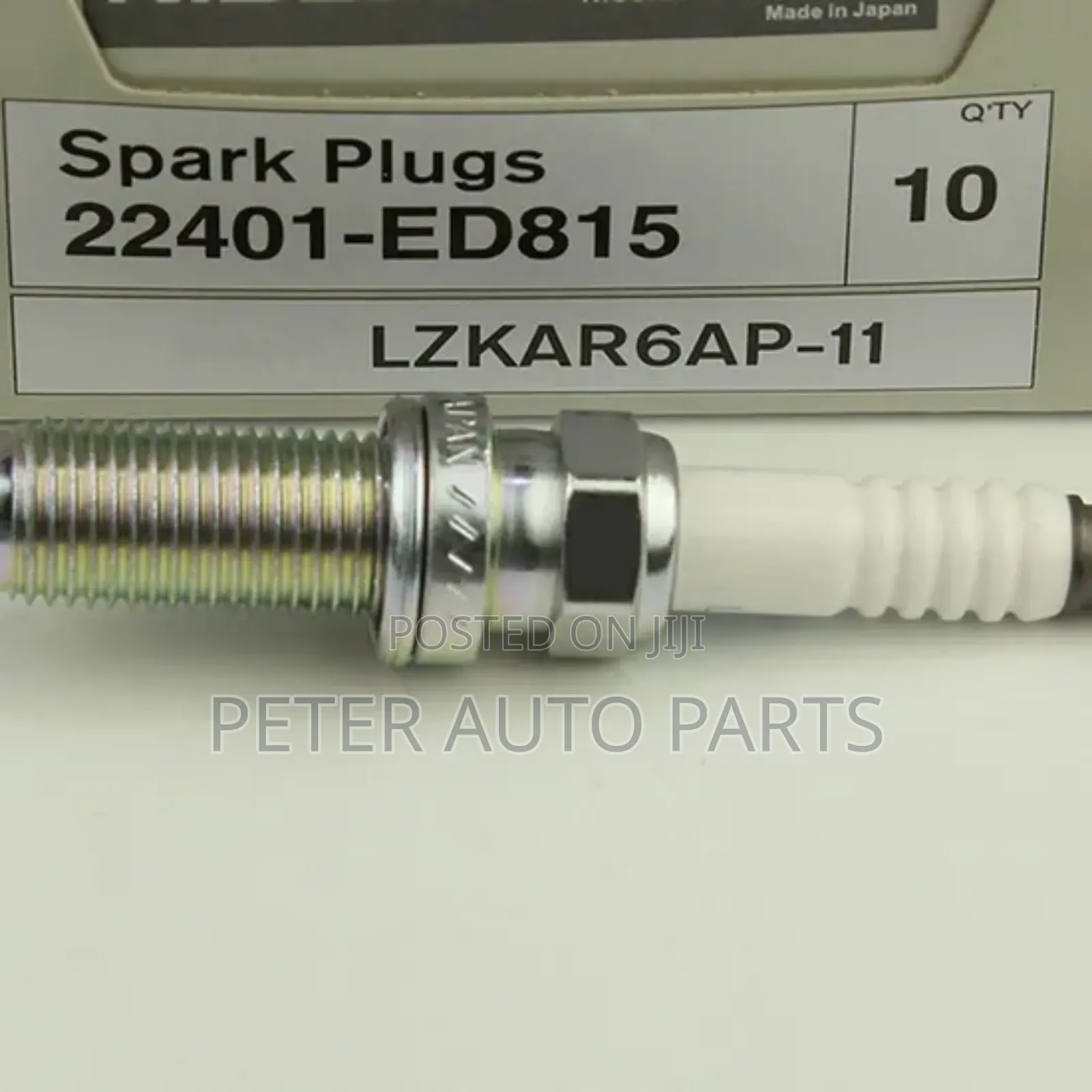 Nissan Rogue 2011-13 Spark Plugs. Original.