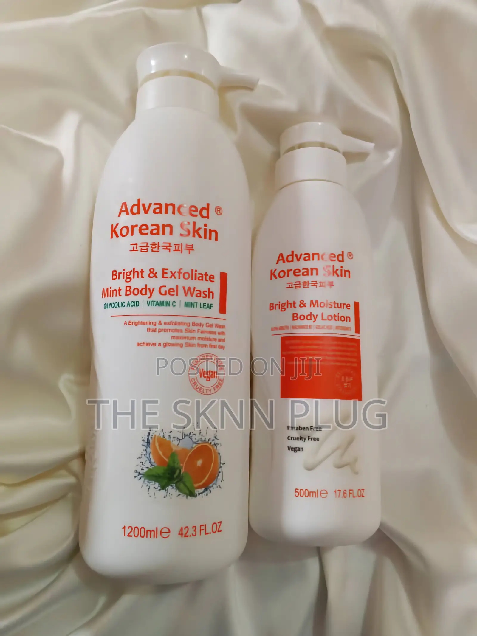 Advanced Korean Advanced Korean Lotion and Body Wash