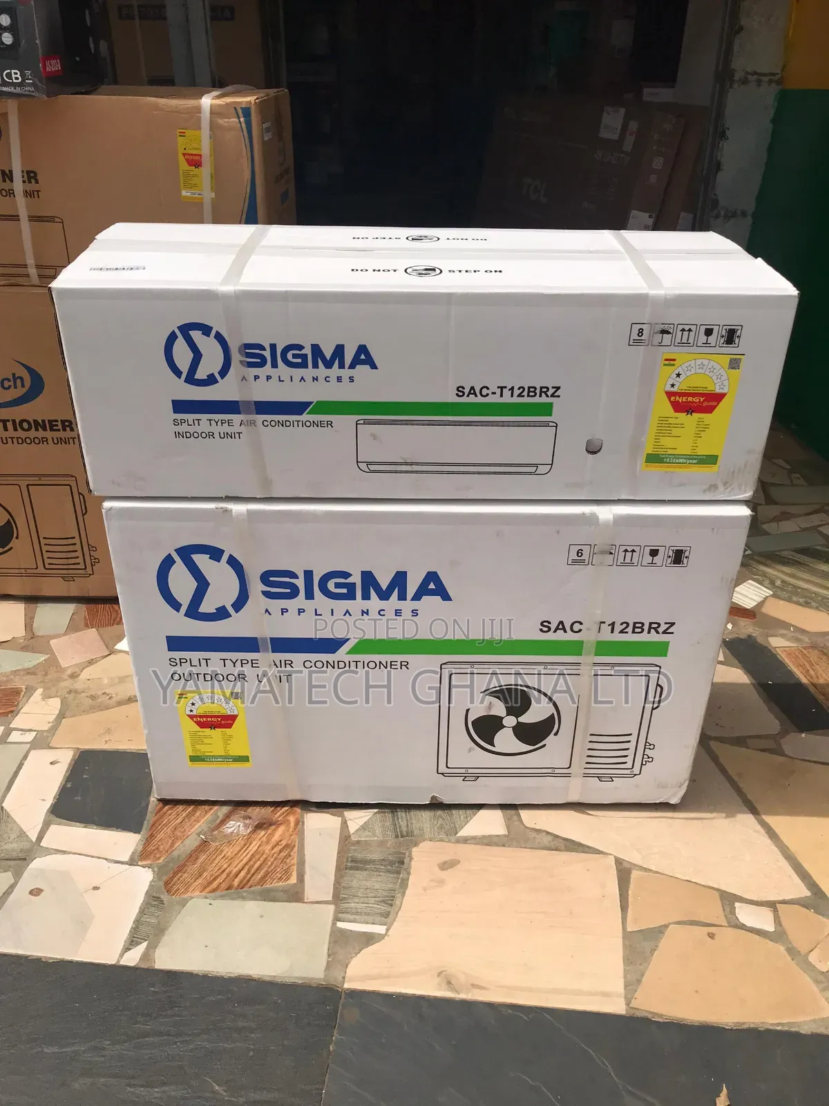 Energy Saving Fast Cooling Sigma 1.5hp R410a Split Ac