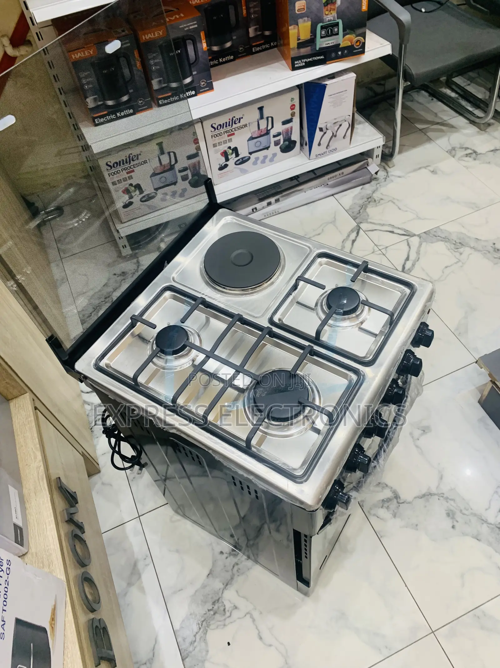 Text Us for Your Gas Electric Cooker Oven Grill 3-1 Stove 50-50
