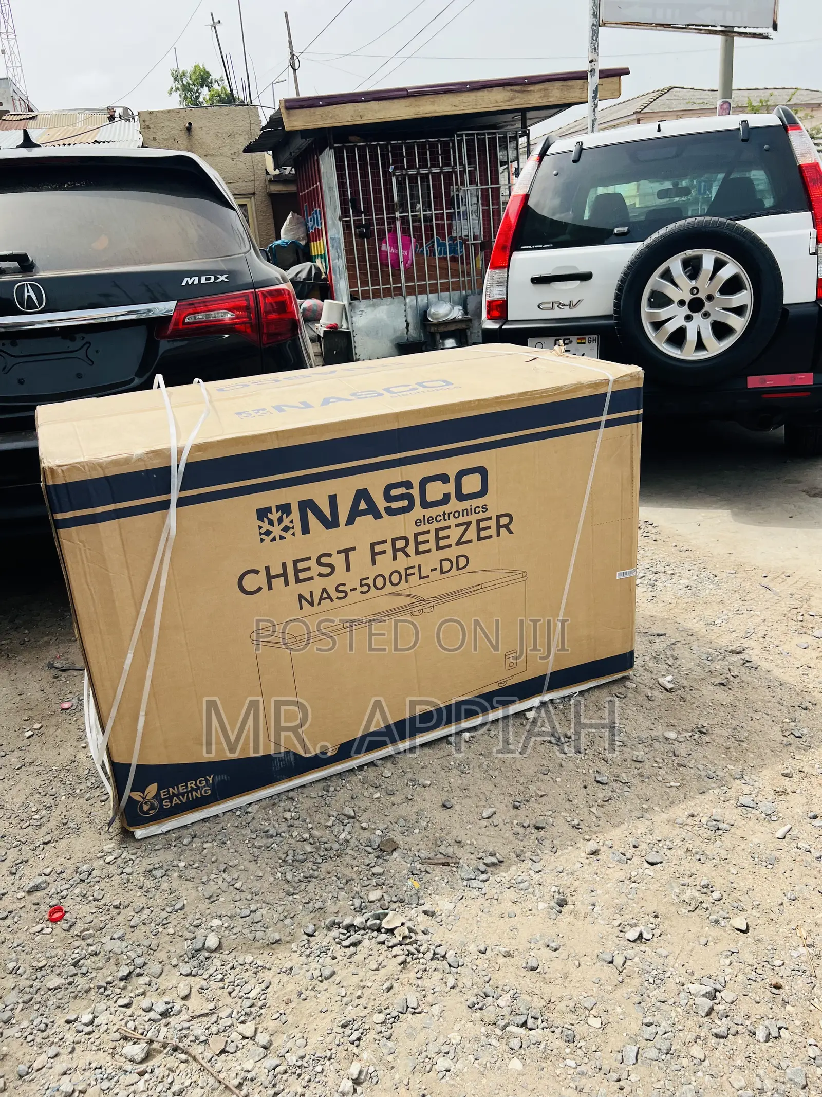 Energy Efficient Nasco 425liter Nas500fl Double Door Freezer 