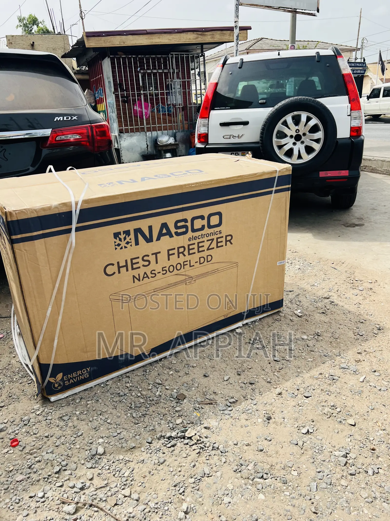 Original Nasco Nas500fl 425liters Double Door Chest Freezer(Gray) 