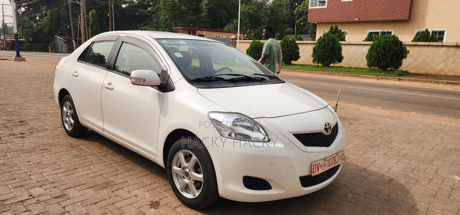 Toyota Belta 2012 White