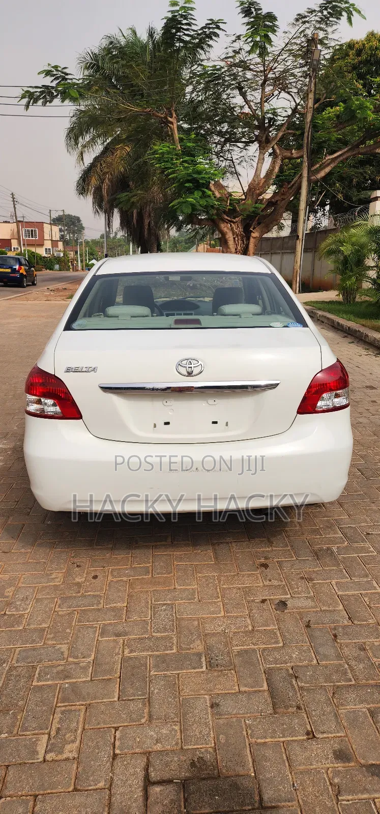 Toyota Belta 2012 White