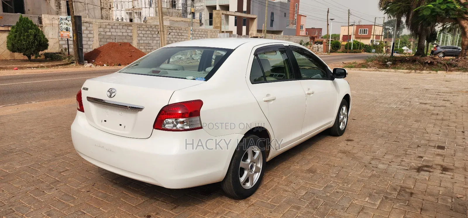 Toyota Belta 2012 White