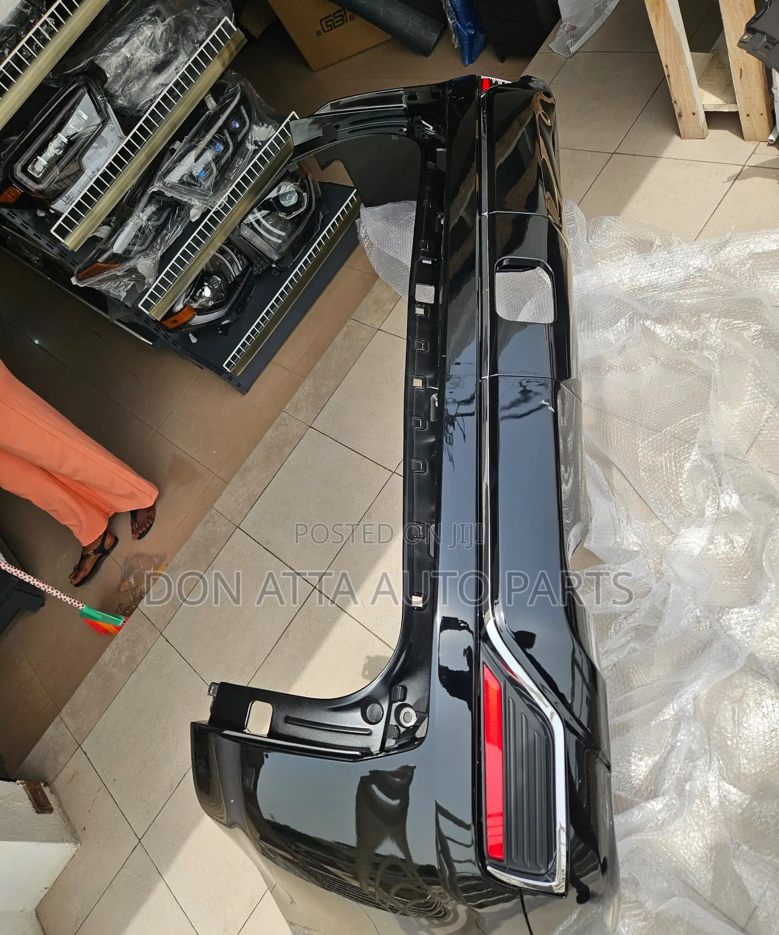  Toyota Land Cruiser 300 2024 Back Bumper Available! Autoparts Qatar