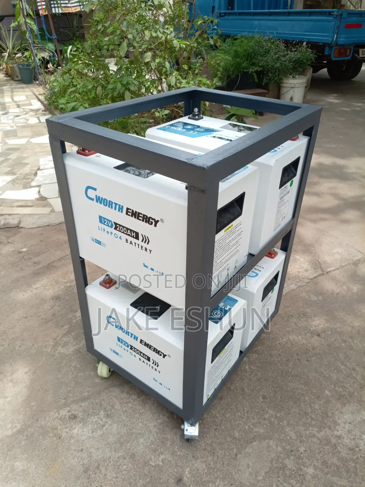 Movable Battery Rack