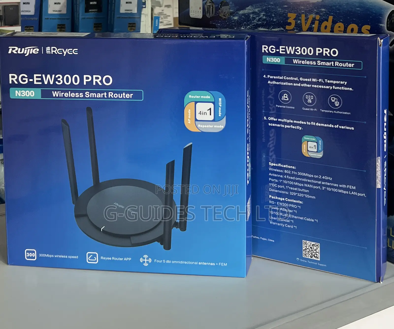 Ruijie Reyee Rg-ew300 Pro N300 Wireless Smart Router