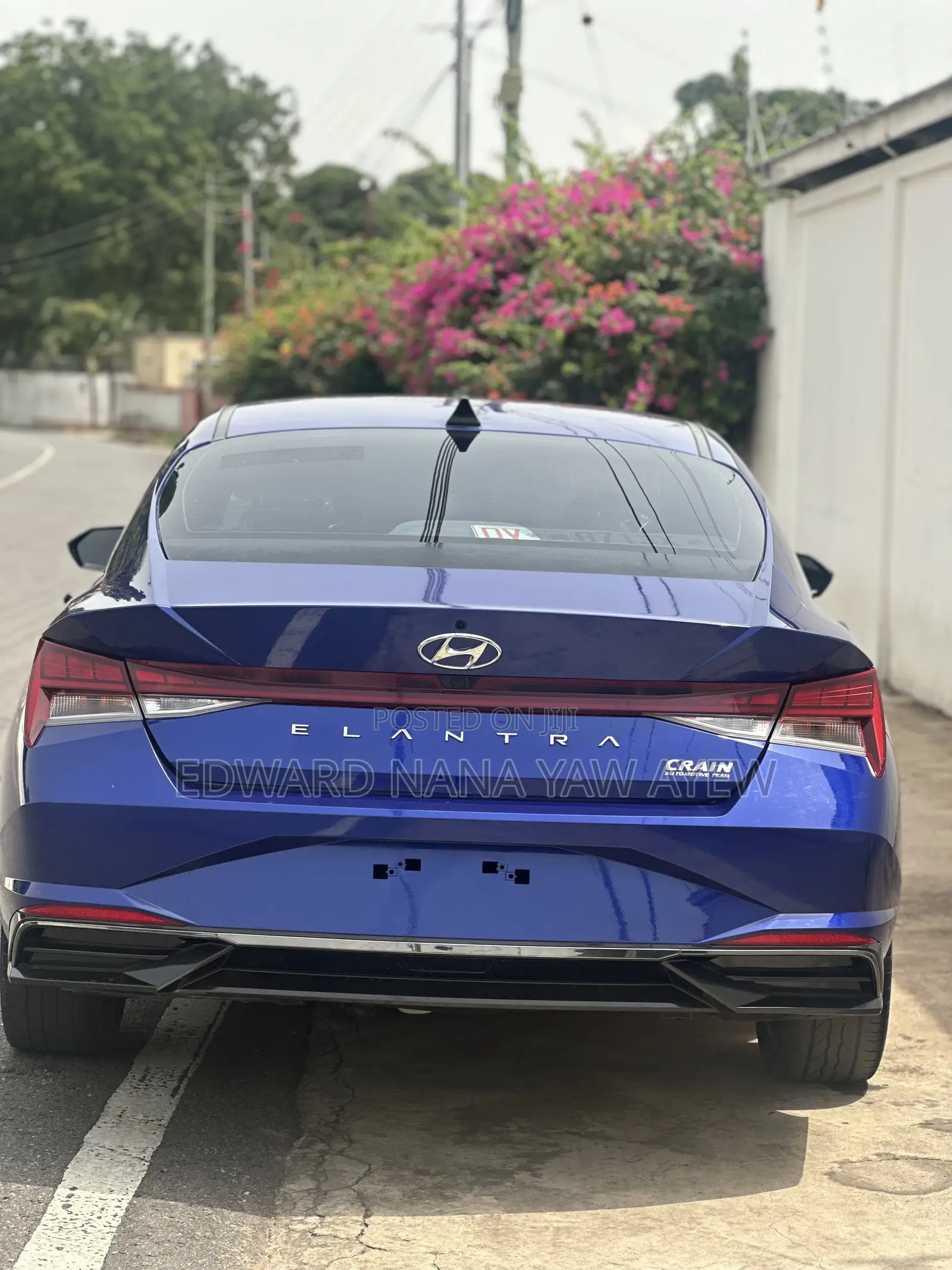Hyundai Elantra Limited 2021 Blue