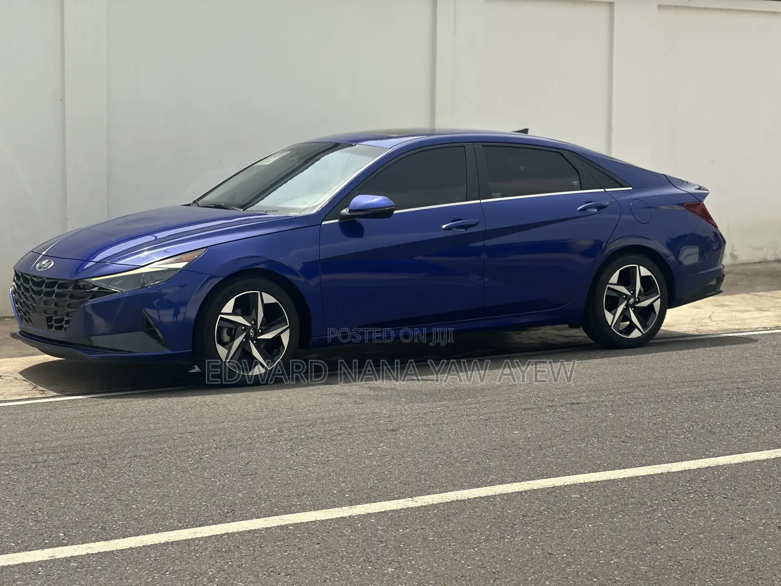 Hyundai Elantra Limited 2021 Blue