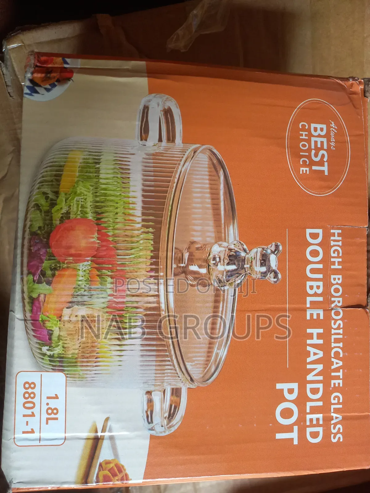 Borosilicate Pot